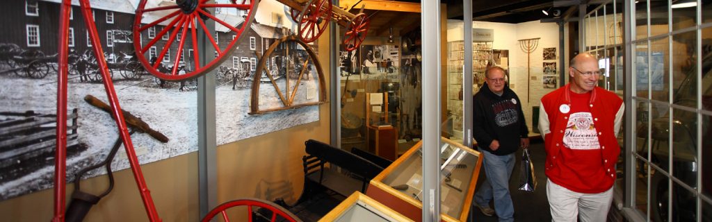 Guests walk through the 3rd floor exhibit